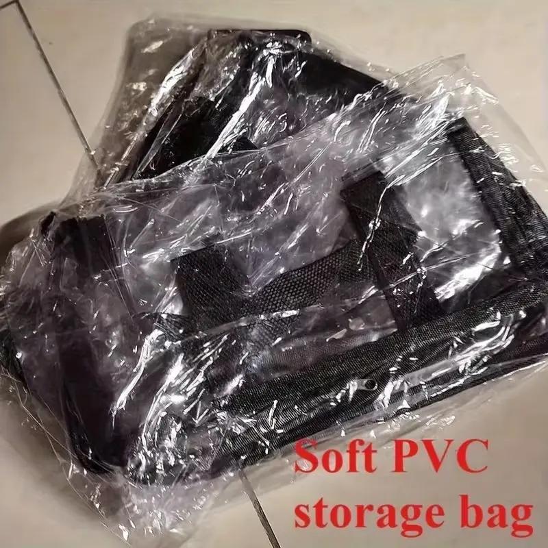 📦📦Large Clear Thick Plastic Storage Box with Hinged Lid, Heavy Duty High Capacity Organizer Bin, Free Shipping for Home Camping Travel Attic Moving-AUX