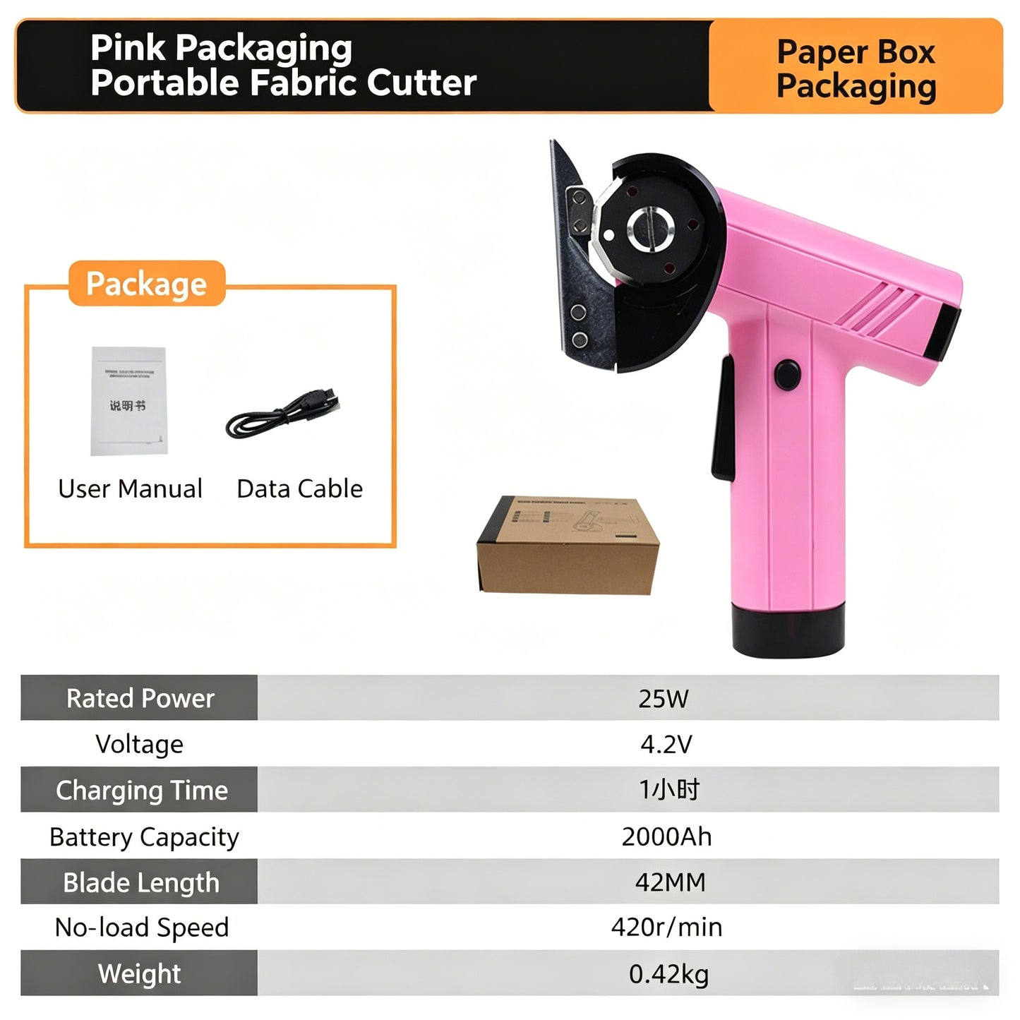 🔪Cordless Electric Fabric & Upholstery Cutter – Fast, Jamming-Free Cutting for Auto & DIY Projects-CJP