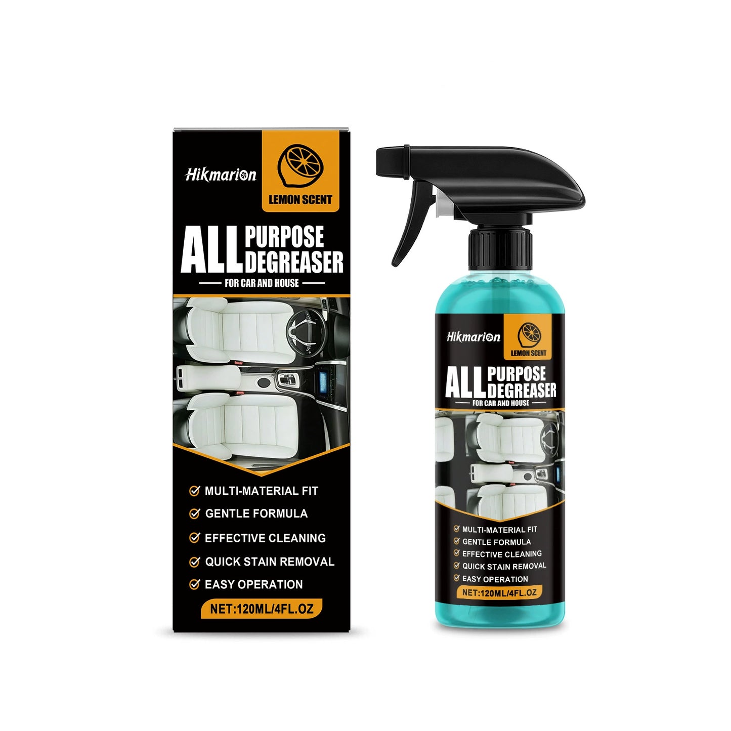 Multi-Purpose Degreaser, Car Interior Care & Restoration, Odor Cleaning, Improve In-Car Environment.-KPL