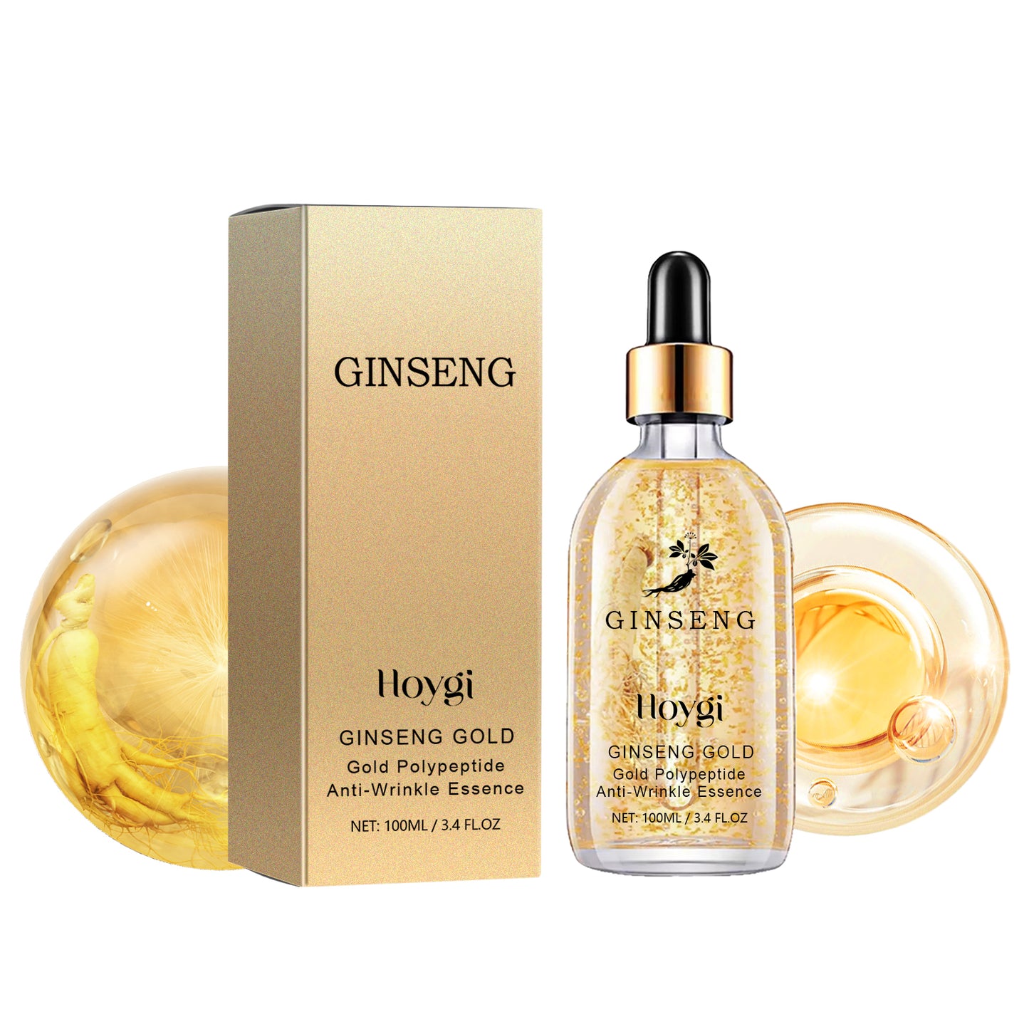 Ginseng Gold Peptide Anti-Wrinkle Essence✨ Bring Your Youthful Glow Back-YOY