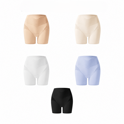 ✨3 IN 1 High Waist Shaping Shorts | Invisible Anti-Chaf Safety Underwear with Silk Antibacterial Crotch-WBJ