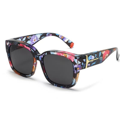 👓 Wear Over Myopia Glasses Polarized Sun Shades Unisex Eyewear-LT