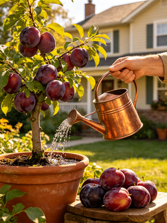🌱Backyard Plum Tree: Heavy Fruiting, Easy to Grow & Highly Resilient-SUY