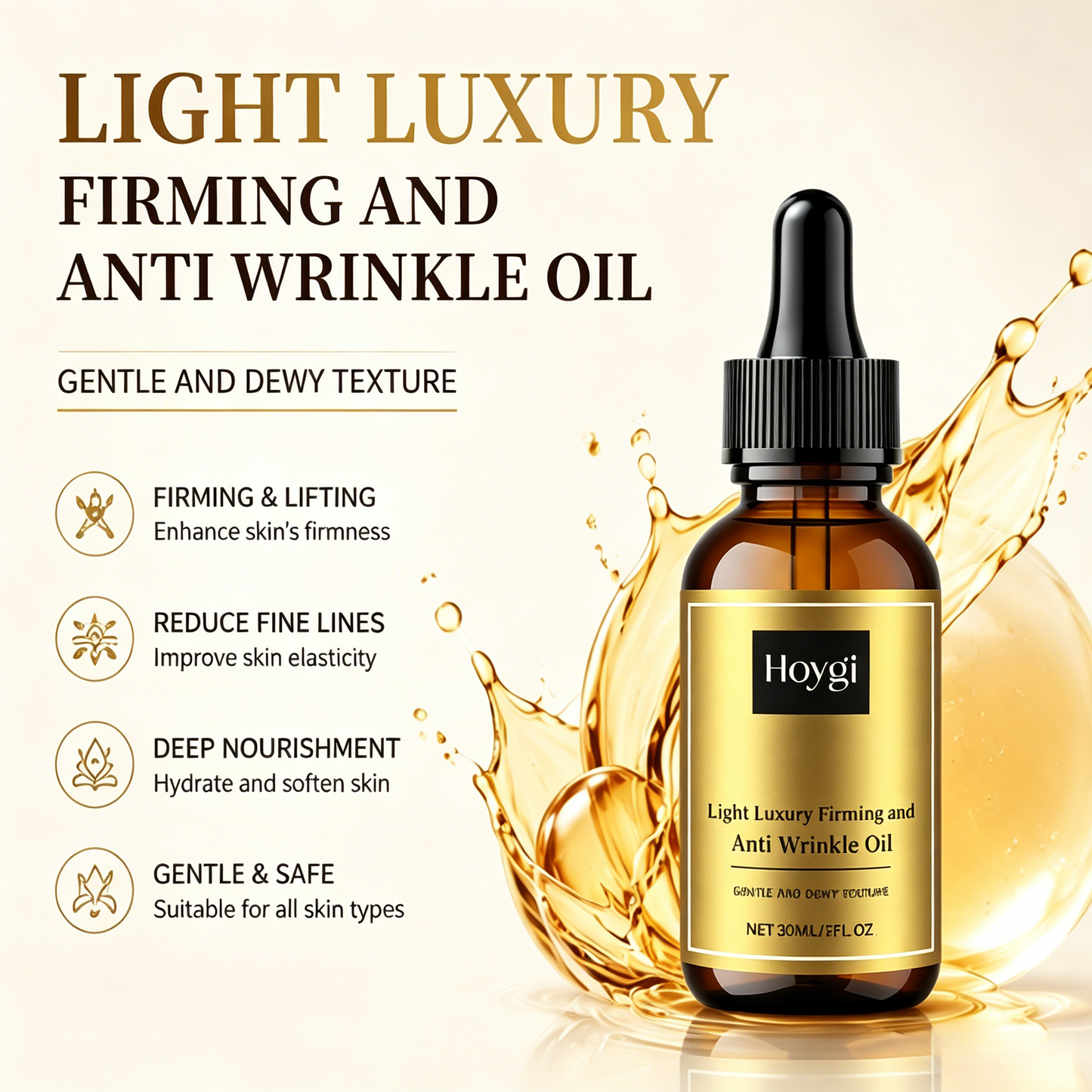 ✨Anti-Wrinkle Face Oil | Firming & Hydrating Serum for Fine Lines-LT