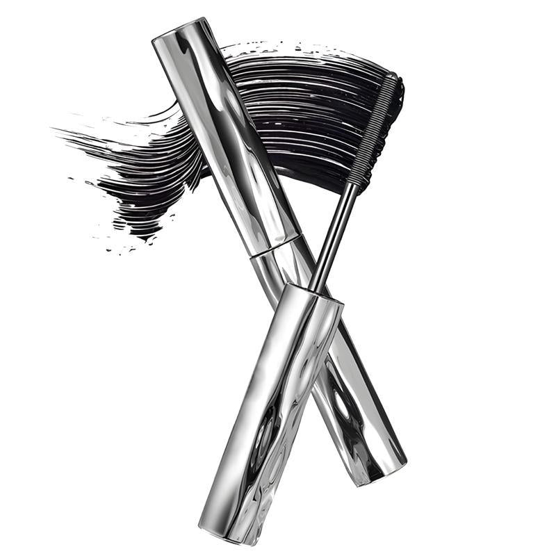Steel tube spiral mascara, featuring a special spiral brush head made of steel – long-lasting and waterproof, providing 24-hour wear, easy to apply, and keeps each lash individually long and curled for an extended period. -AUX
