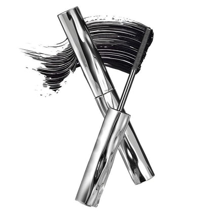 Steel tube spiral mascara, featuring a special spiral brush head made of steel – long-lasting and waterproof, providing 24-hour wear, easy to apply, and keeps each lash individually long and curled for an extended period. -AUX