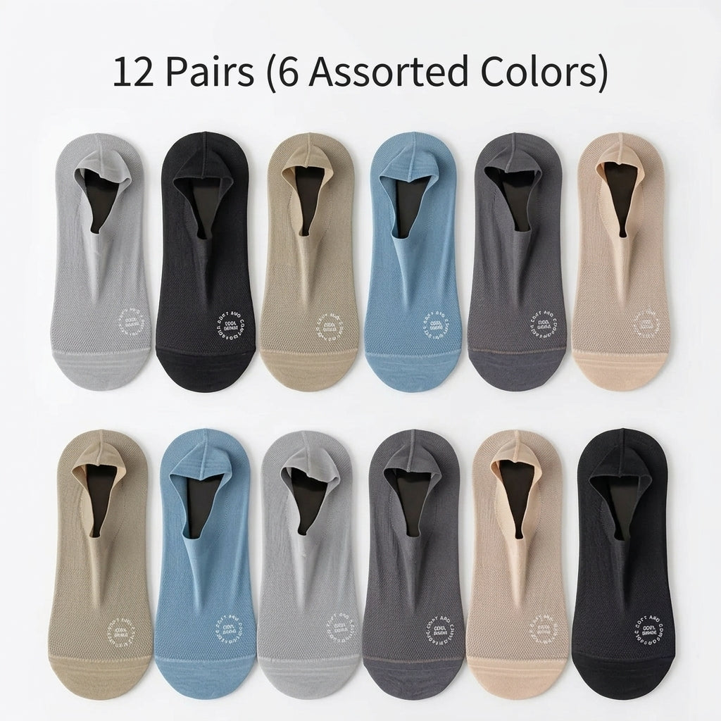 Stop wearing stuffy socks! 🛑 These micro-mesh cooling socks let your feet BREATHE all day. 🧊-DZT