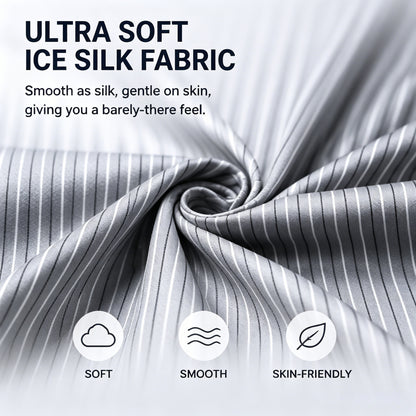 ❄️ Men’s Cooling Ice Silk Trunks - 3D Pouch Breathable Quick Dry Underwear-LT