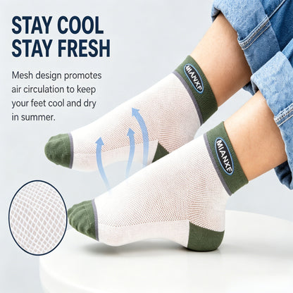 ✨ No More Stinky Feet - Breathable Mesh Socks That Keep Feet Fresh All Day-LT