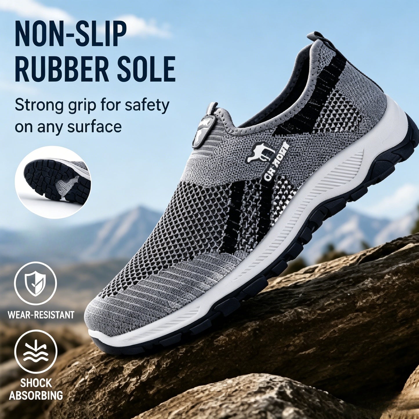 👟 Breathable Mesh Slip-On Sneakers | Lightweight & Washable-LT