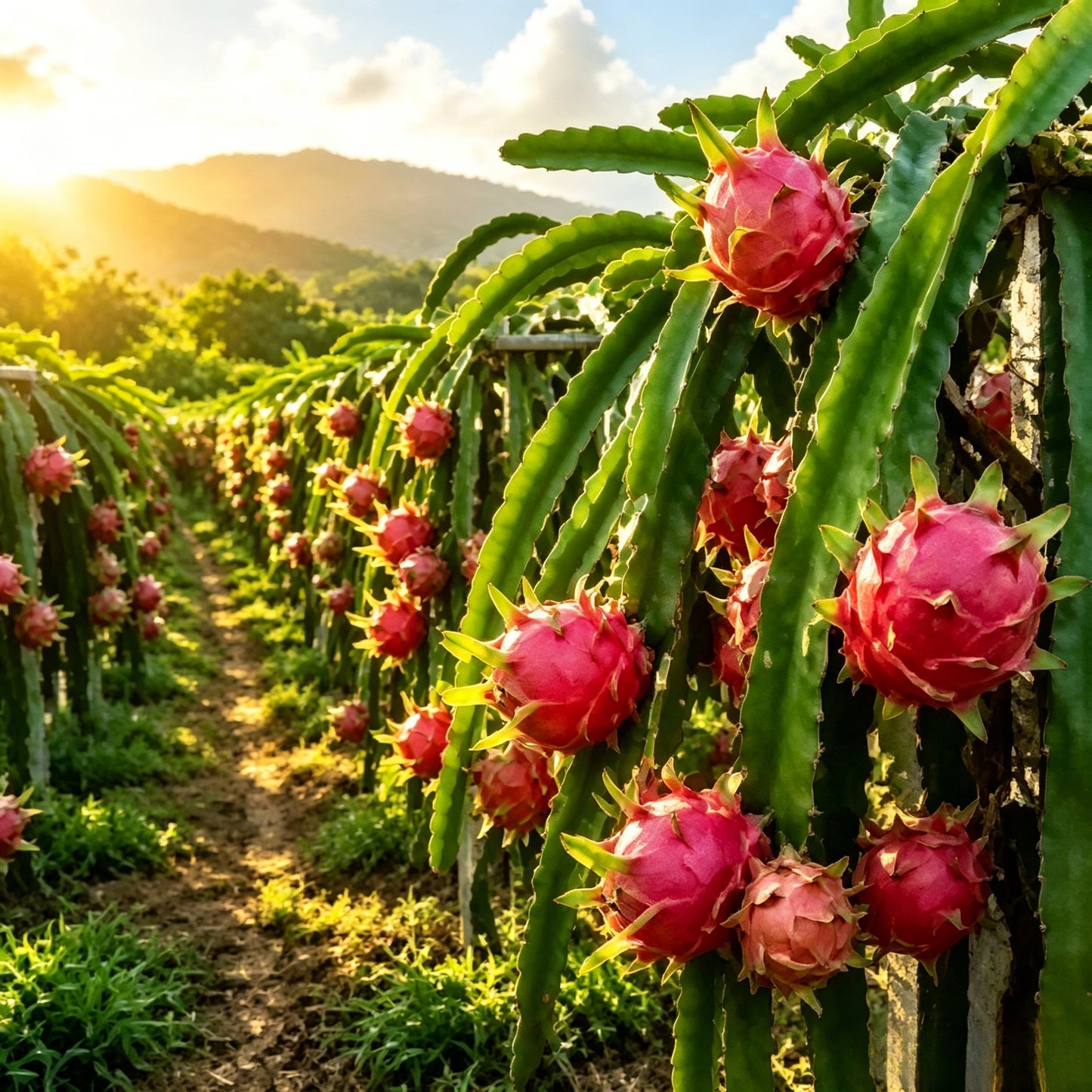 🌱 High-Quality Dragon Fruit Seeds | 1000 Pieces Non-GMO Hybrid Seeds, Ideal for Home Planting 🌿🌴-XLB