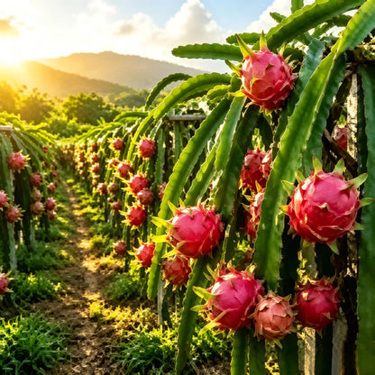 🌱 High-Quality Dragon Fruit Seeds | 1000 Pieces Non-GMO Hybrid Seeds, Ideal for Home Planting 🌿🌴-XLB