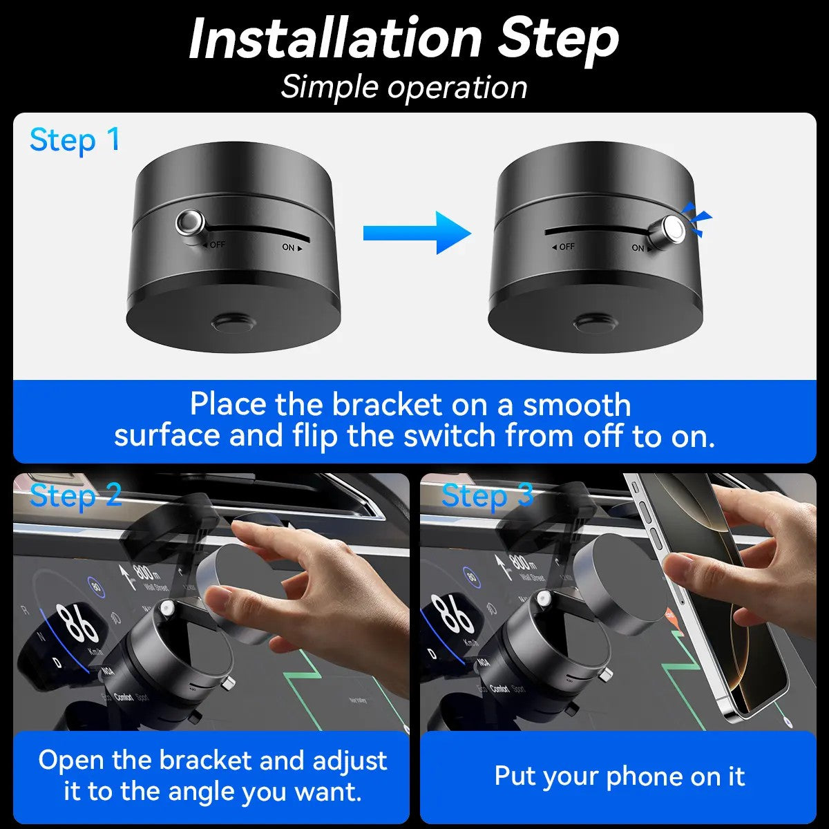 One Mount. Infinite Possibilities. Never Drop Your Phone Again! 🚀📱-DZT