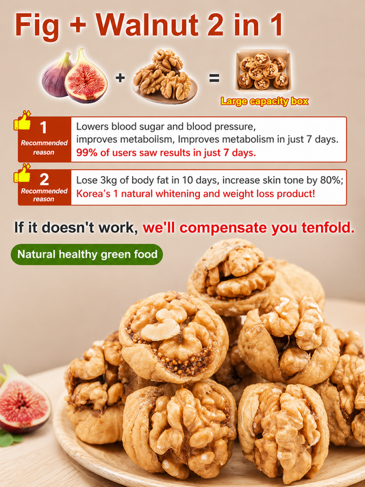 🌰 SUGAR-FREE FIG STUFFED WALNUTS -WBJ