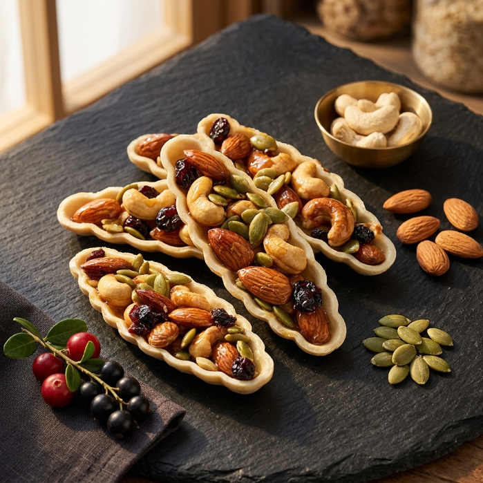 Healthy Nut Tart! Nourish body & Relieve discomfort, boost energy naturally-VIM