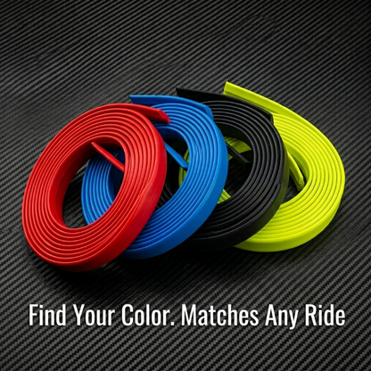 ❌ Stop Curb Rash! 8m Universal Car Wheel Rim Protector Strip 🚗| DIY Anti-Scratch Rubber Tire Guard Line-QZZ