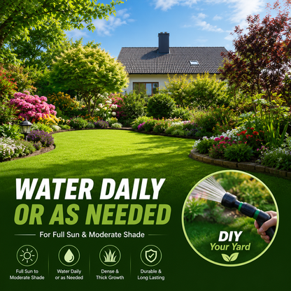 Grass seeds and shade-tolerant grass seeds, fast growing, suitable for all seasons, ideal for high-quality lawns and golf courses.-KPL