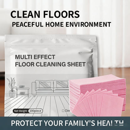🧹 Multi-Effect Floor Cleaning Sheets | All-in-One Floor Cleaner |Say Goodbye to Dirty, Dull &amp; Smelly Floors Once and For All-CJP