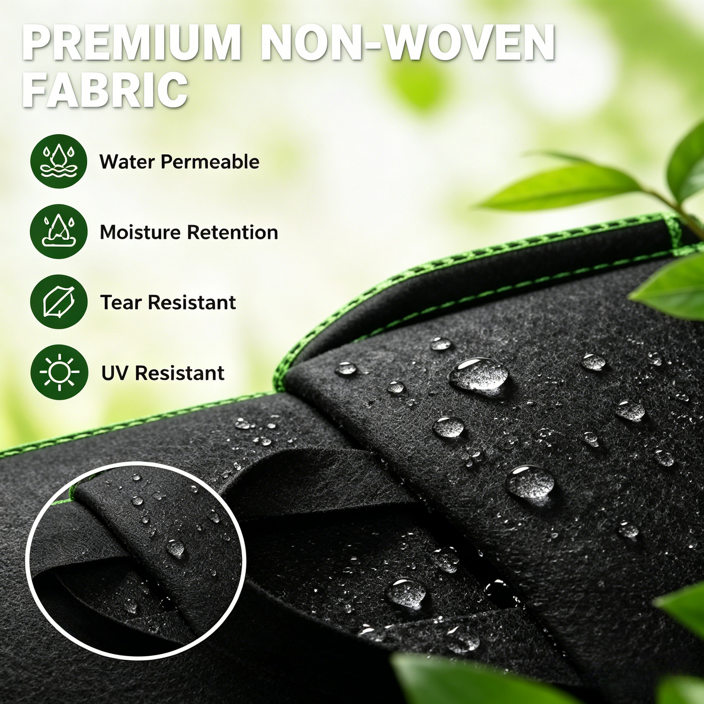 🌱 Air Pruning Root Healthy Grow Bags | Breathable Air Pruning Garden Pots with Reinforced Handles for Vegetables Tomato Flower Herb Planting-LT