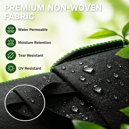 🌱 Air Pruning Root Healthy Grow Bags | Breathable Air Pruning Garden Pots with Reinforced Handles for Vegetables Tomato Flower Herb Planting-LT