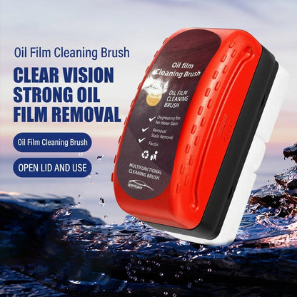 Instant Windshield Oil Film Cleaner | Clear Vision for Rainy & Night Driving-TTT