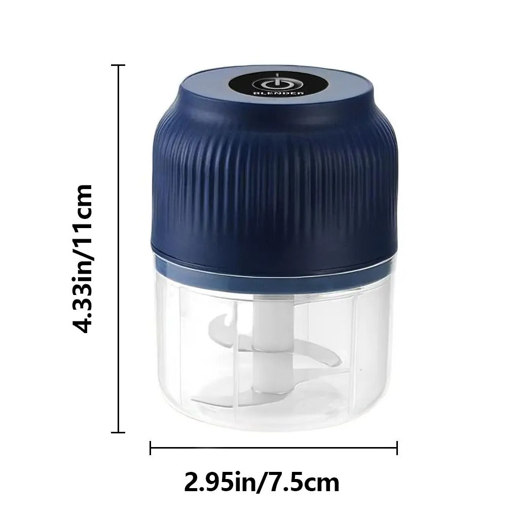 Premium Cordless Mini Food Chopper | 300ml USB Rechargeable Veggie & Garlic Dicer 🧄✨ LGZ