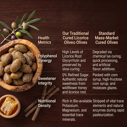 🔋The Highland Longevity Secret: Premium Licorice-Infused Olives ☀️-XXS