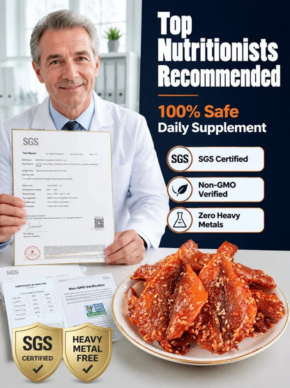 Deep Sea High-Protein Sweet & Spicy Fish Jerky.-OKL