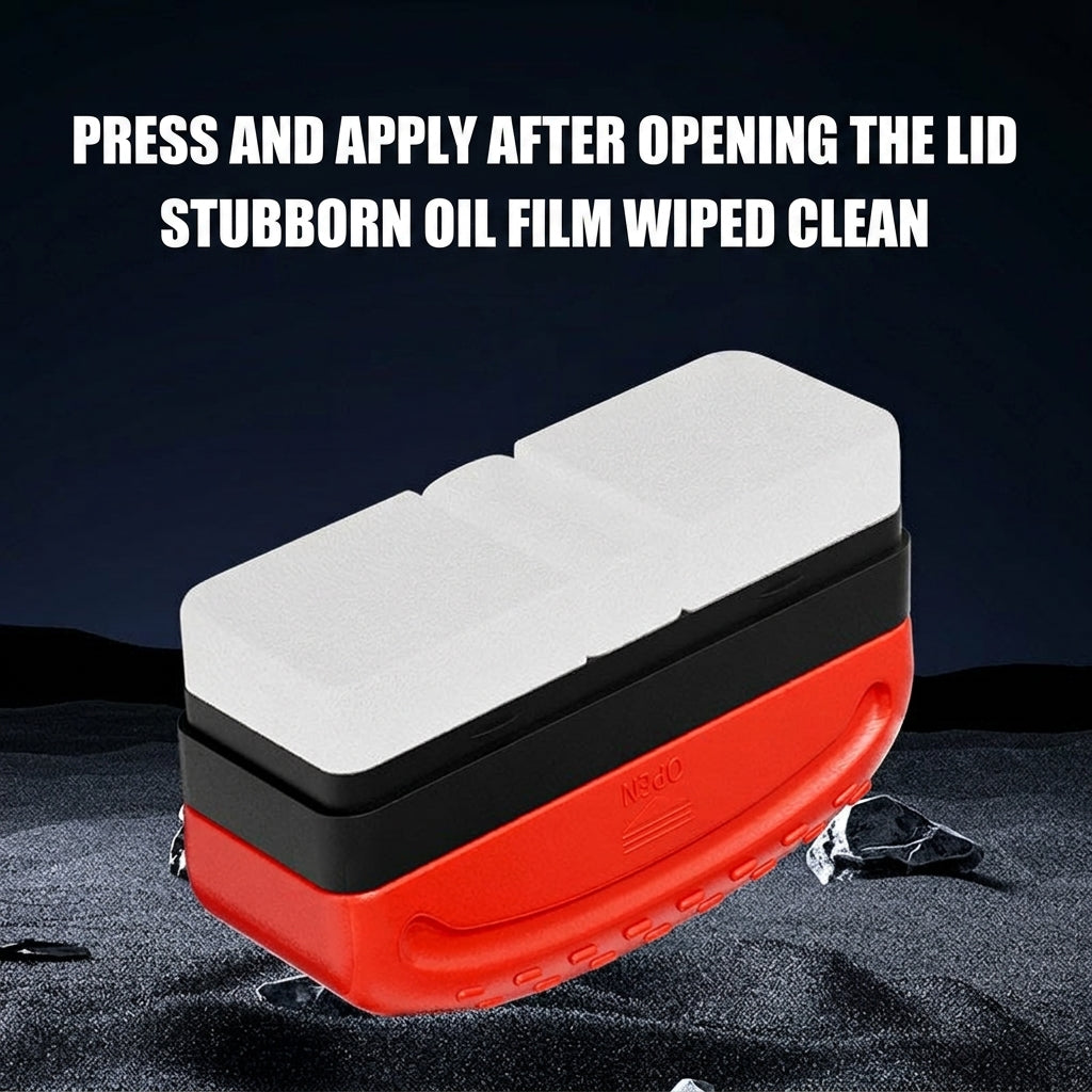 Instant Windshield Oil Film Cleaner | Clear Vision for Rainy & Night Driving-TTT