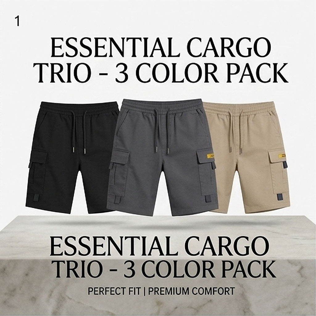 Urban Tactical Large Pocket Cargo Shorts | Men's Lightweight Breathable Streetwear Utility Bottoms 🕶️🔥 LGZ
