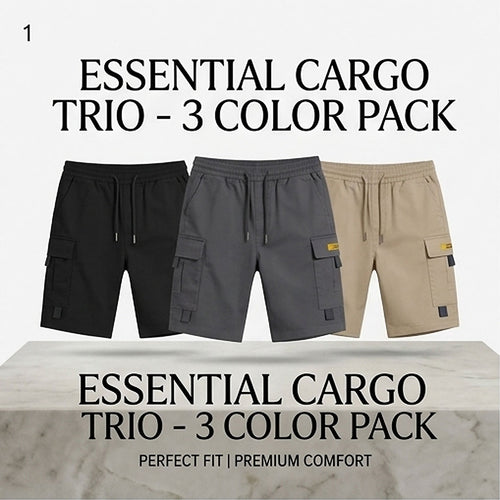 Urban Tactical Large Pocket Cargo Shorts | Men's Lightweight Breathable Streetwear Utility Bottoms 🕶️🔥 LGZ