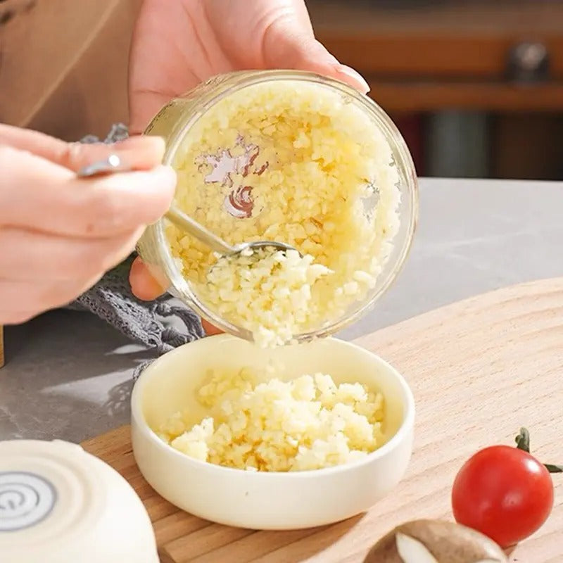 Premium Cordless Mini Food Chopper | 300ml USB Rechargeable Veggie & Garlic Dicer 🧄✨ LGZ