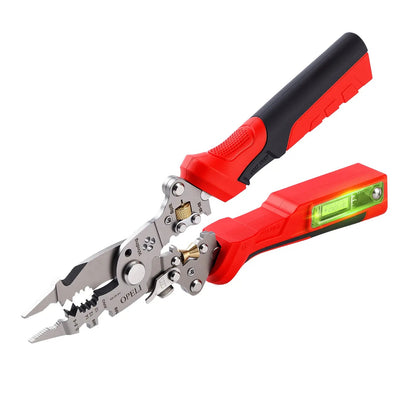 2026 Upgraded 16-in-1 Heavy-Duty Wire Stripper | Rechargeable Electrical Pliers with Built-in Voltage Tester ⚡️🛠️ LGZ