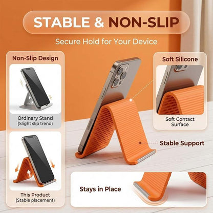 🪄 Bend It. Fold It. Use It Anywhere! The Magic Universal Silicone Stand 📱💻-DZT
