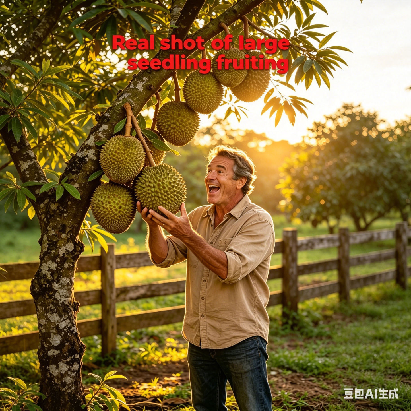 Non-GMO Durian Seeds Suitable for Home Gardens Fast Germination & Easy Growing - XLB