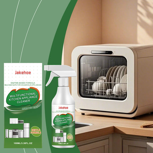 Natural Enzyme Formula Kitchen Grease Cleaner, Fast Degreasing Spray for Stoves & Range Hoods.-KPL