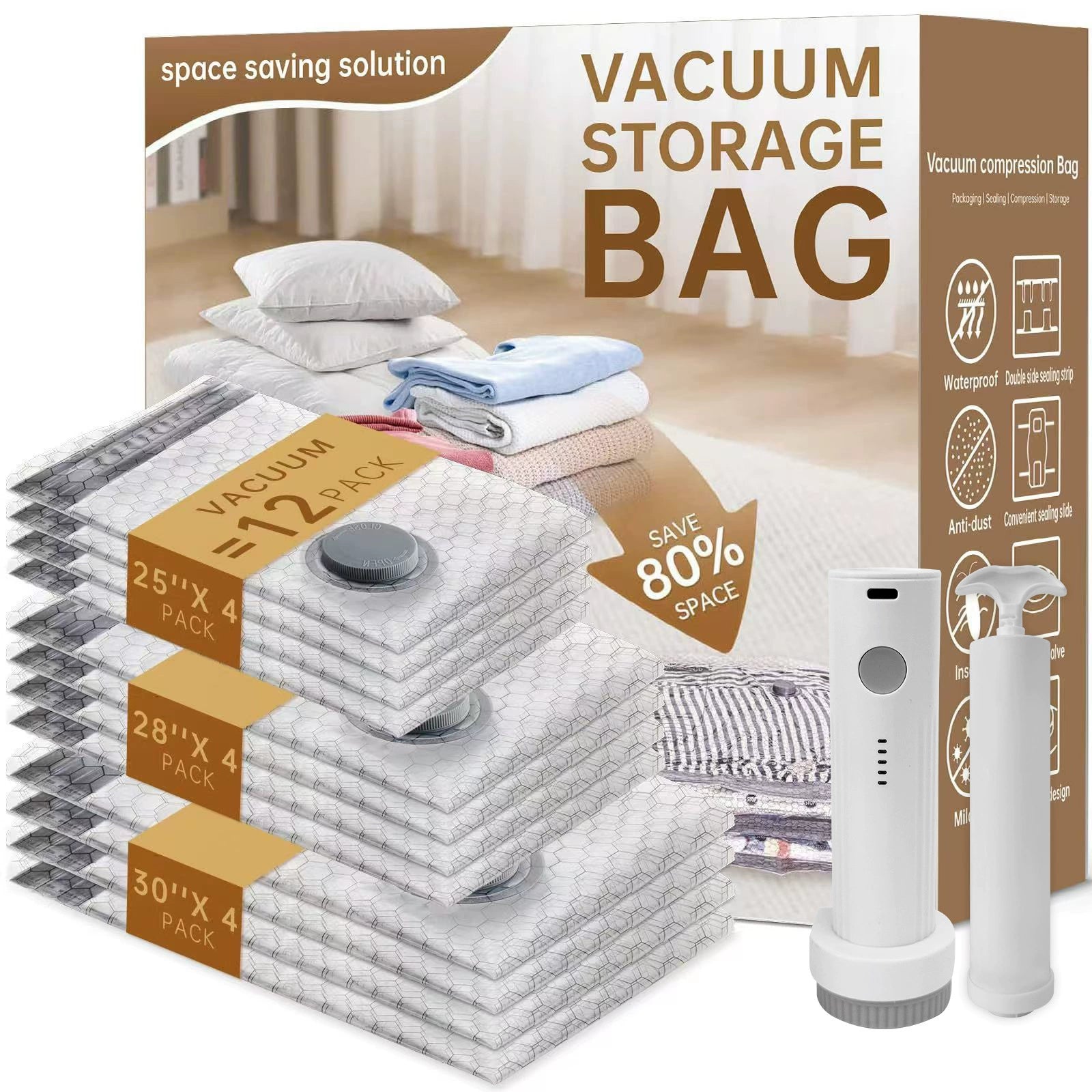 12 Pack + Wireless Electric Pump