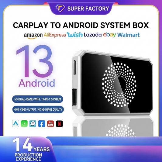 🚗 CarPlay Android Smart Box – Transform Your Car’s Infotainment System-CJP