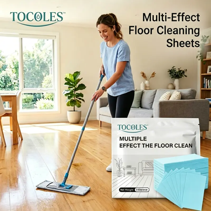 🧹 Multi-Effect Floor Cleaning Sheets | All-in-One Floor Cleaner |Say Goodbye to Dirty, Dull &amp; Smelly Floors Once and For All-CJP