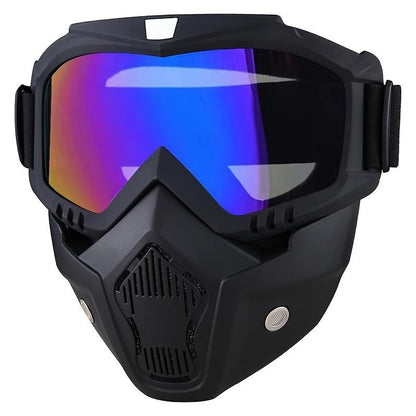 🥽✨ Full Face Protective Goggles with Anti-Fog HD Lens, Removable & Adjustable Face Shield for Everyday Use, and Comfortable Sponge Padding 💨🛡️-KPL