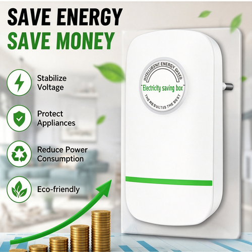 ⚡ Electricity Saving Box | Save Up To 30% On Bills, Stable Voltage For Home & Office-LT