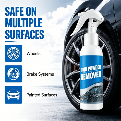 ✨ Iron Fallout Remover for Cars - Fast-Acting Wheel Cleaner, Dissolves Rust & Iron Particles Without Damaging Paint-LT