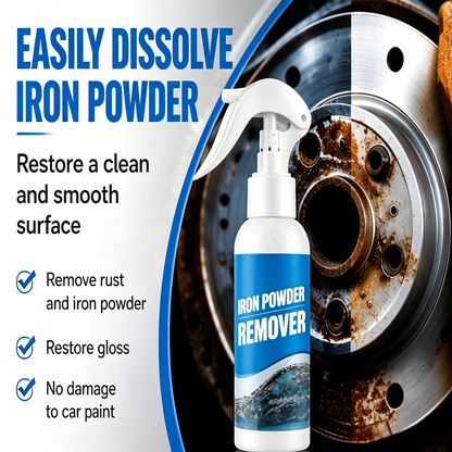 ✨ Iron Fallout Remover for Cars - Fast-Acting Wheel Cleaner, Dissolves Rust & Iron Particles Without Damaging Paint-LT