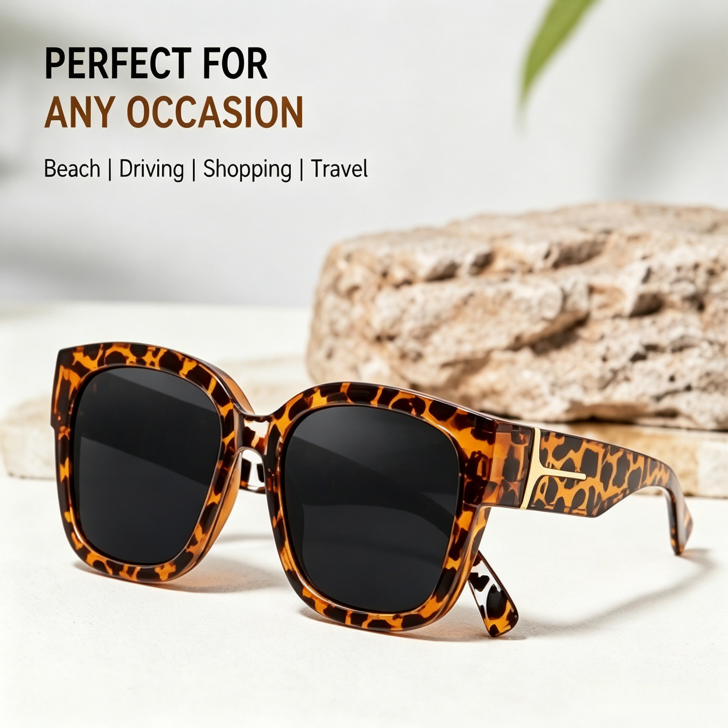 👓 Wear Over Myopia Glasses Polarized Sun Shades Unisex Eyewear-LT