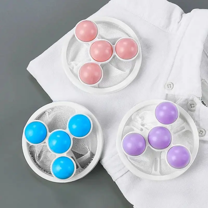 ✨Washing Machine Filter Net Bag Cleaner 🧺 Floating Hair Remover 🐾 Household Laundry Ball Hair Catcher 🧼 Universal Wash Protector Filter 💧 Efficient Cleaning Home Goods 🏠-XLB