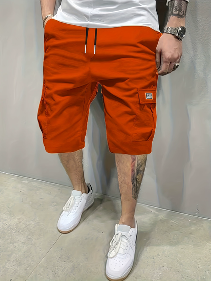 💥🩳2026 Hot Selling Item 🥳50% Limited Discount💞 Versatile Drawstring Cargo Shorts, Lightweight & Ideal for Daily Wear-XLB