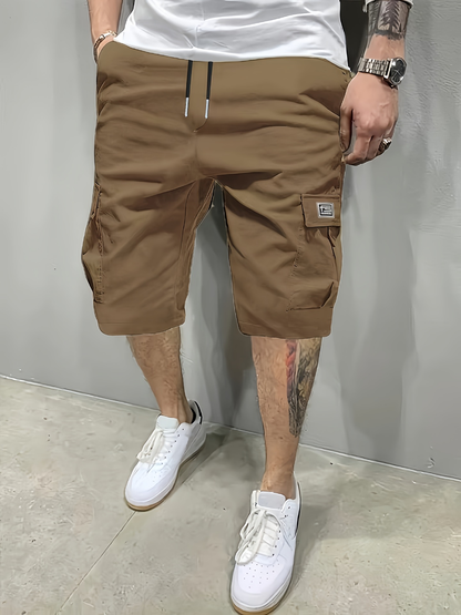 💥🩳2026 Hot Selling Item 🥳50% Limited Discount💞 Versatile Drawstring Cargo Shorts, Lightweight & Ideal for Daily Wear-XLB