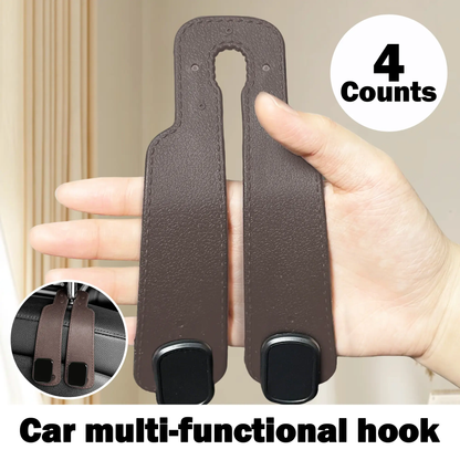🚗Car Seat Back Storage Hook🪝 It has a bendable design to fit most car seats, suitable for both long-distance journeys and daily commutes✨-XLB