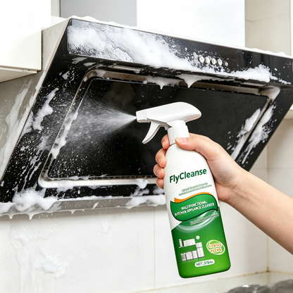 Multi-Functional Kitchen Appliance Cleaner Spray, Food-Safe & No-Rinse Formula-TTT