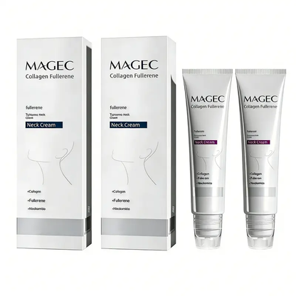 🤍 Smooth Wrinkles & Reduce Double Chin with Collagen Neck Firming Cream Suitable for Wrinkled Skin,with Hyaluronic Acid,VitaminC+E-XLB